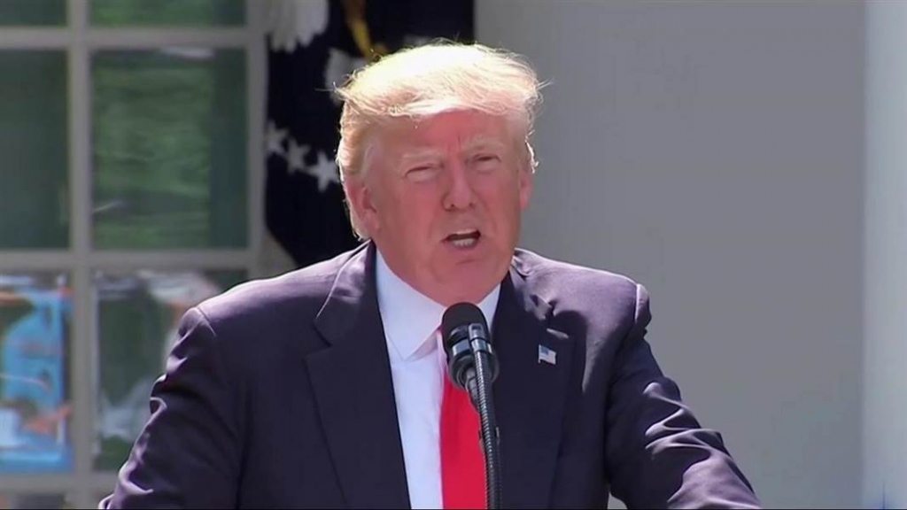 US officially tells UN it wants out of Paris climate deal