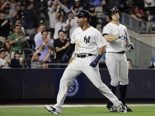 Yanks rally late, survive ninth-inning scare to beat Sox