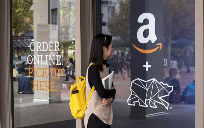 Inside An Amazon.com Inc. University Kiosk