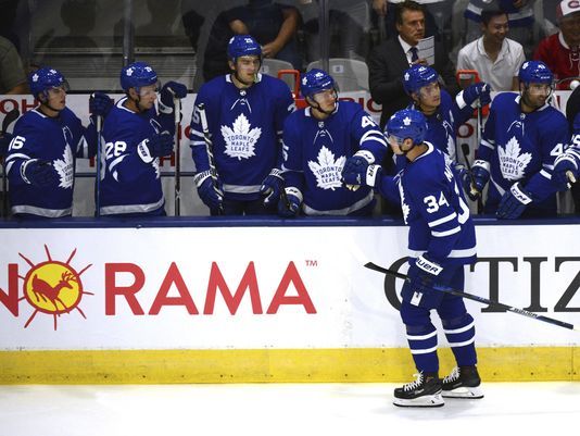 Auston Matthews has hat trick in Leafs’ 5-1 win