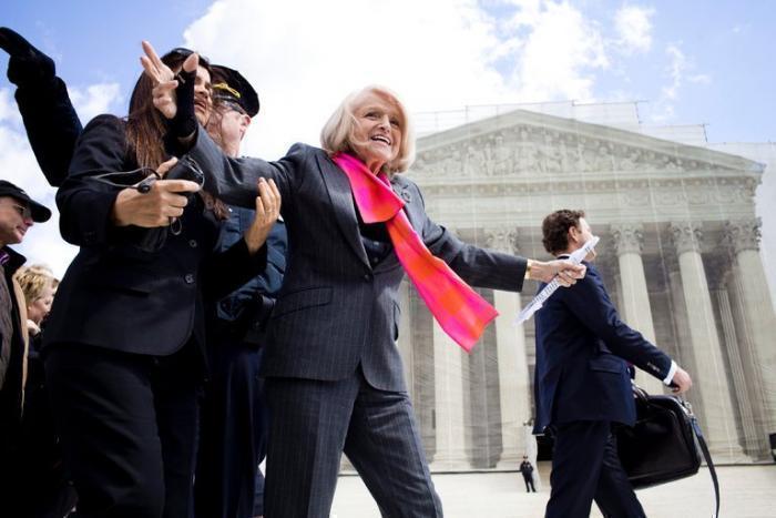 Edith Windsor, Whose Same-Sex Marriage Fight Led to Landmark Ruling, Dies at 88