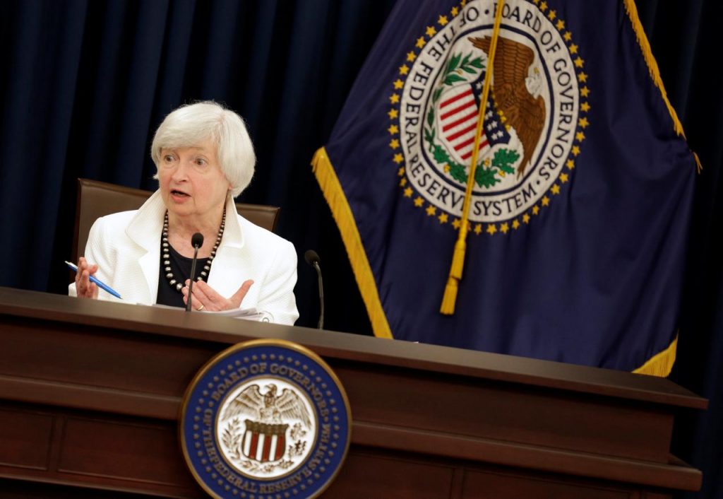 Fed’s Yellen says gradual hikes should continue despite weak inflation