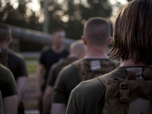 For the first time, a woman is set to become a Marine Corps infantry officer