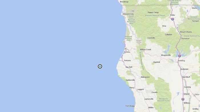 Magnitude 5.7 earthquake strikes off Northern California coast