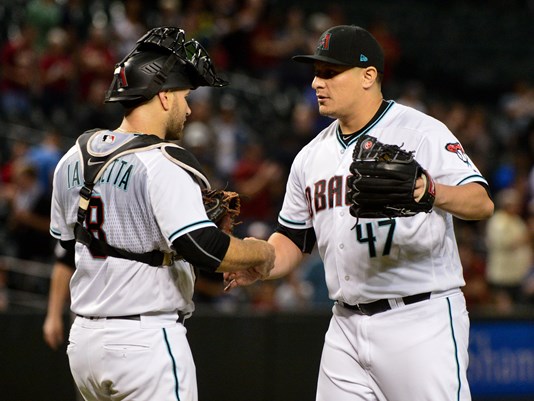 Martinez hits grand slam, drives in 6 as D-backs rout Giants