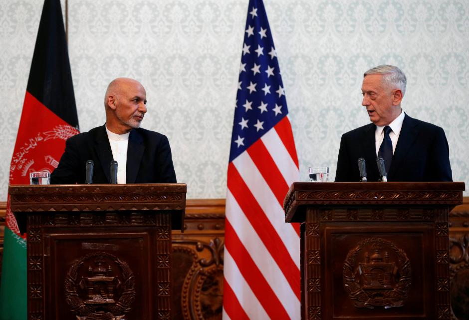 Militants attack Kabul airport during Mattis visit
