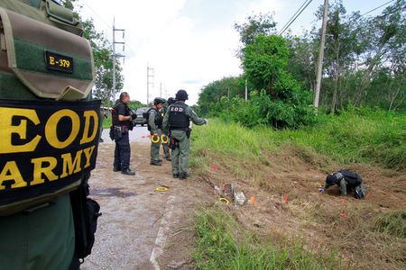 Roadside bomb kills four in Thailand’s troubled south