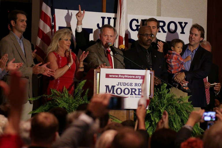 Roy Moore Wins Senate G.O.P. Runoff in Alabama