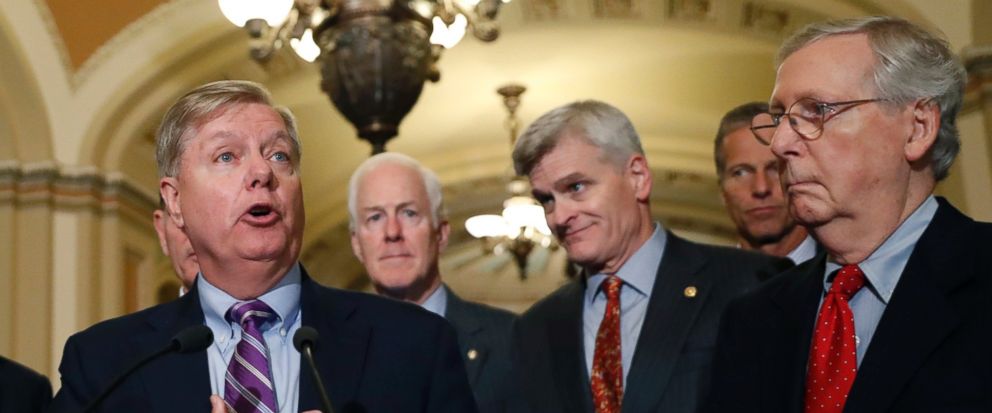 The Latest: Senate Republicans offer new health bill
