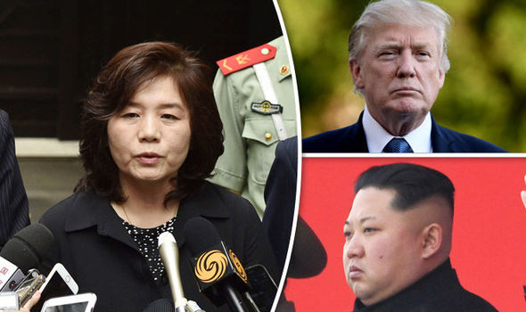 North Korea’s US policy chief meets with RUSSIA amid soaring tensions