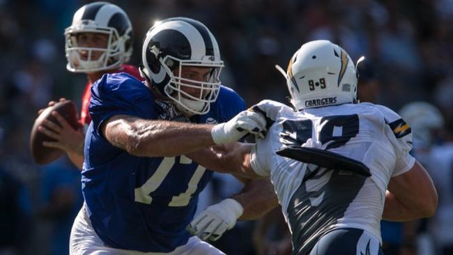 Andrew Whitworth’s leadership sparks turnaround for Rams’ offensive line