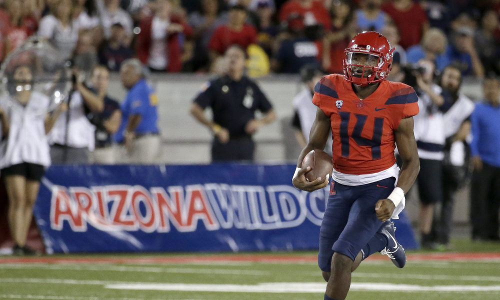 Arizona’s Khalil Tate is the best player in college football that nobody is talking about