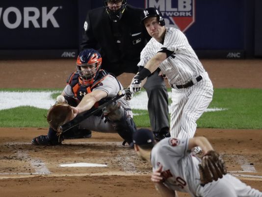 Astros out of sorts in 8-1 loss at Yanks, lead ALCS 2-1