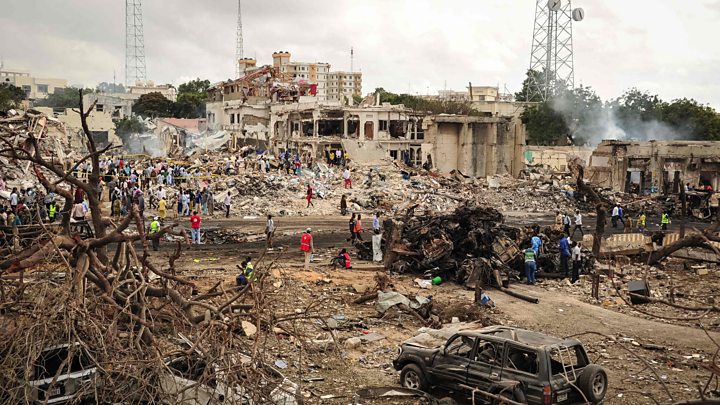 At least 230 dead in Mogadishu blast