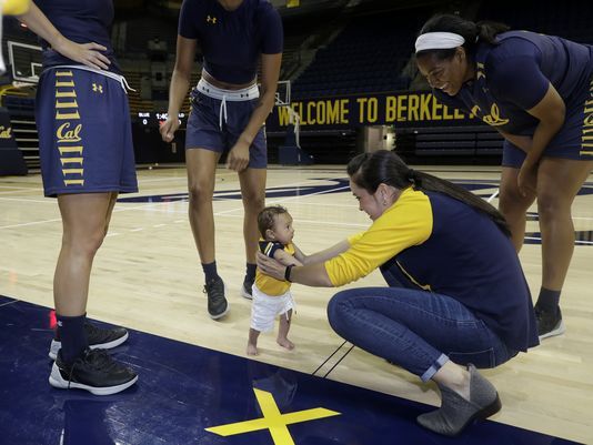Baby boom: Two little boys join Cal women’s basketball team