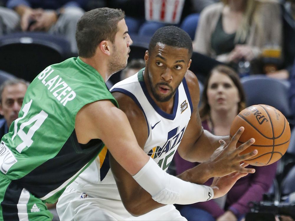 Burks scores 16, Jazz roll to 117-78 win over Maccabi Haifa