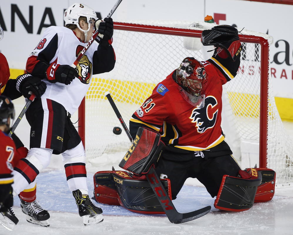 Craig Anderson makes 25 saves, Senators rout Flames 6-0