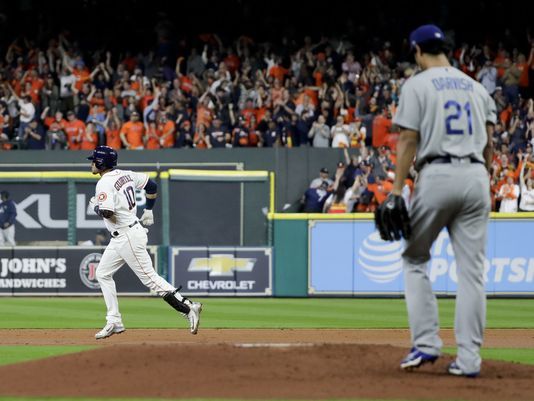 Darvish left spinning as Dodgers fall into Series deficit