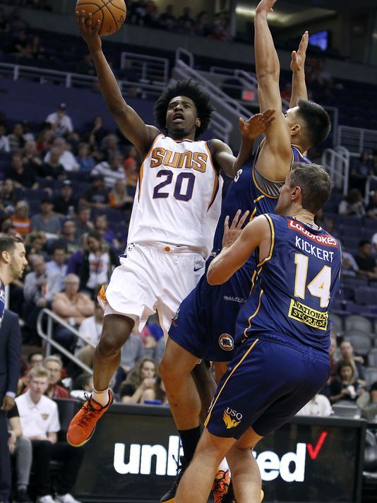 Devin Booker scores 31 points, Suns beat Brisbane 114-93