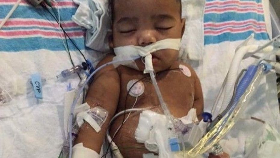 Georgia boy, 2, blocked from getting fathe’s kidney, is rushed to hospital