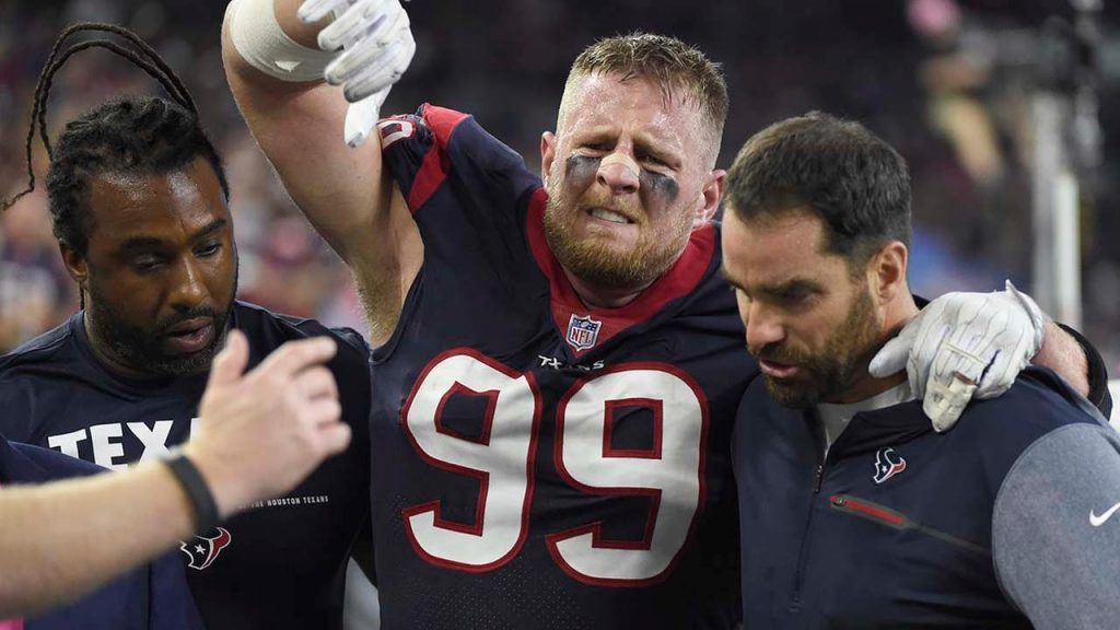 J.J. Watt out for season with tibial plateau fracture