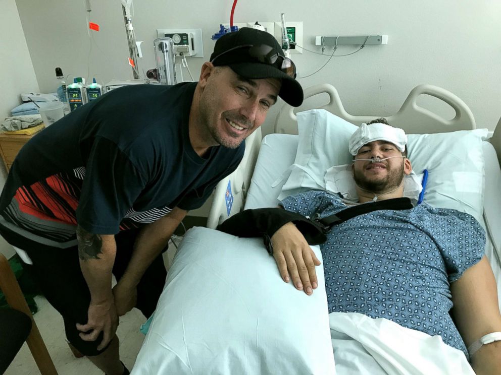 Las Vegas shooting victim reunites with ‘angel’ who brought him to hospital
