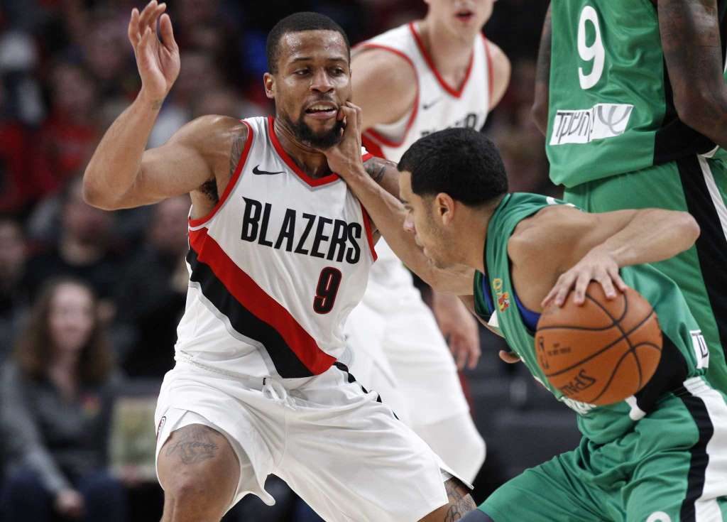 Layman leads Blazers over Maccabi Haifa 129-81