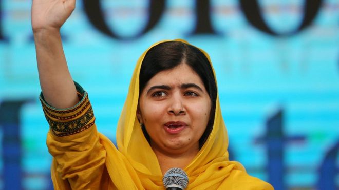 Malala Yousafzai attends first lecture at Oxford University