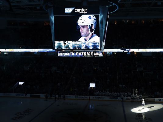 Patrick Marleau makes emotional return to San Jose