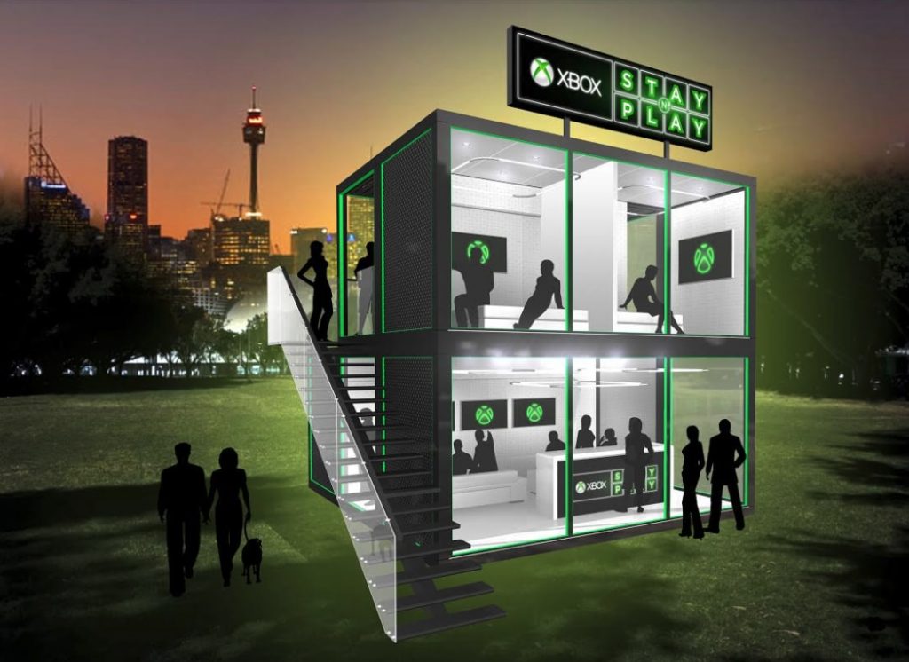 Play Xbox One X Early By Sleeping Over In This Pop-Up Hotel