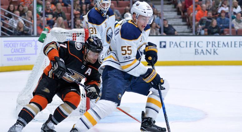 Sabres down Ducks for first win this season