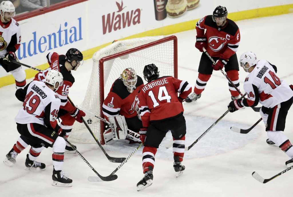 Stafford, Bratt score in shootout as Devils top Senators 5-4