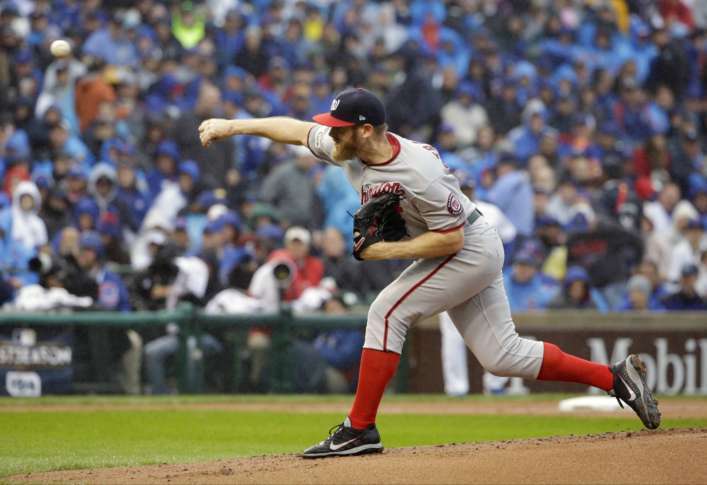 Strasburg, Nationals beat Cubs 5-0, force NLDS to Game 5