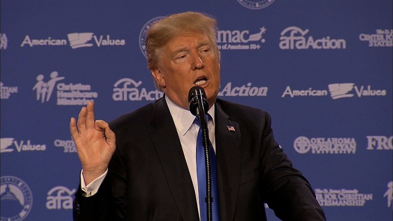 Trump says he spoke to US Virgin Islands president — which is him