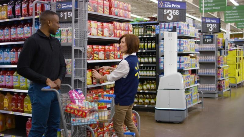 Wal-Mart new robots scan shelves to restock items faster