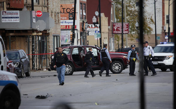 2 pedestrians, 67 and 49, shot in Heart of Chicago