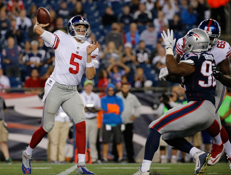 Davis Webb came prepared for the Eli Manning questions