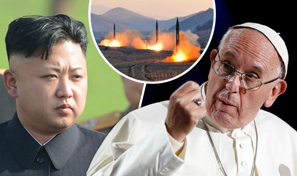 Vatican in North Korea INTERVENTION: Pope Francis to TALK to Kim Jong to avert World War 3
