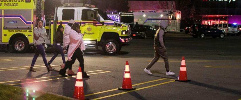 Police say NY mall evacuated after gun discharges into floor