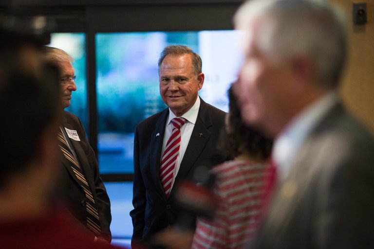 Sex Allegations Against Roy Moore Send Republicans Reeling