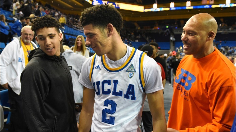 Three UCLA basketball players, including LiAngelo Ball, reportedly arrested during team’s trip to China