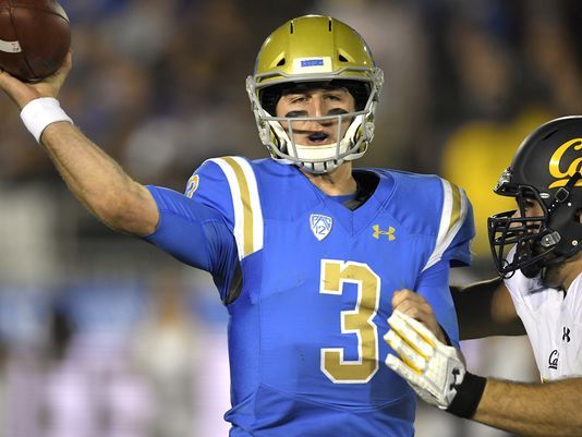 UCLA pulls Rosen at halftime of regular-season finale vs Cal
