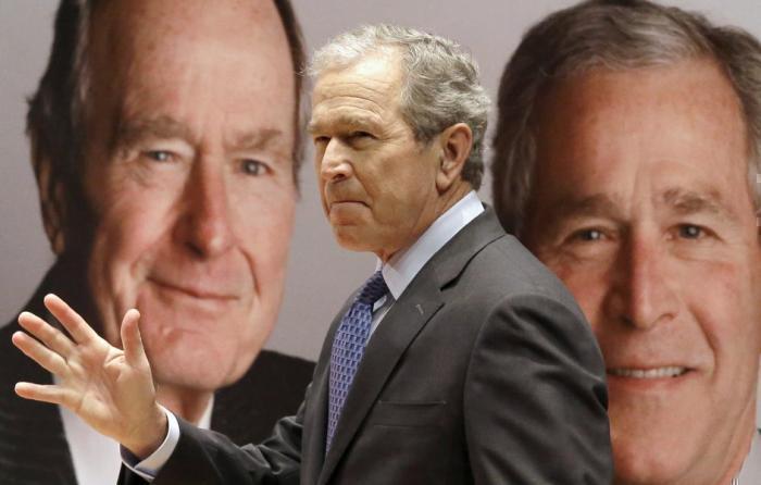 White House attacks legacies of both Bush presidents after reports they refused to vote for ‘blowhard’ Trump