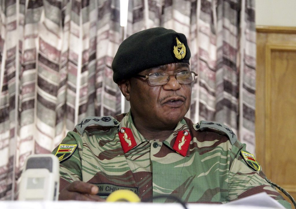 Zimbabwe army denies military takeover in live address on state TV