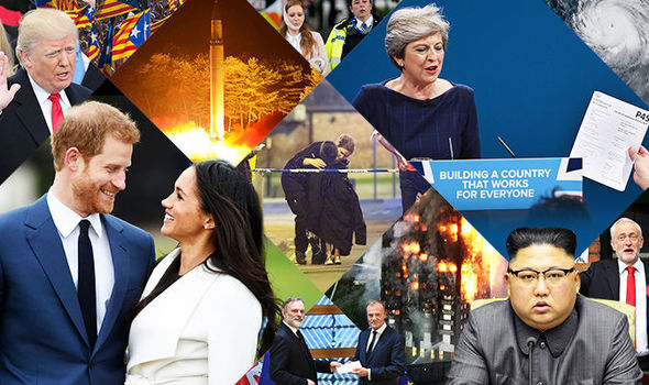 Biggest stories of 2017: North Korea threatens war, Brexit and a Royal Wedding