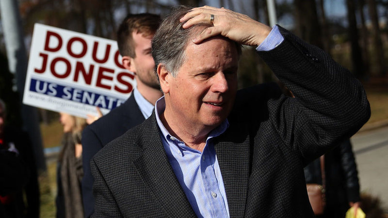 Democrat Doug Jones Defeats Republican Roy Moore In Alabama Senate Race