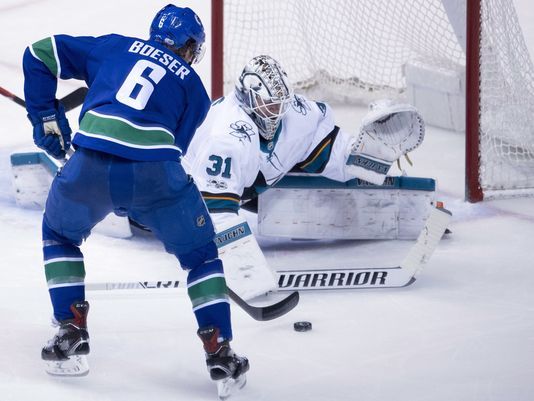 Gagner lifts Canucks over Sharks 4-3 in OT to snap skid