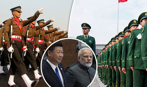 India furious as China move military and place GUNS on disputed border