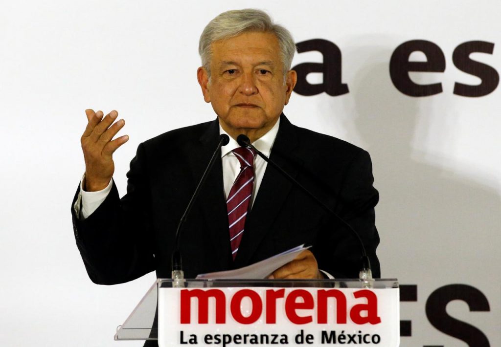 Mexico presidential race roiled as leftist front-runner embraces right wing party