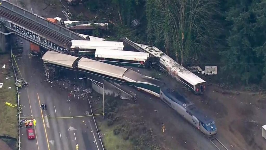 Third person killed in Washington derailment is identified
